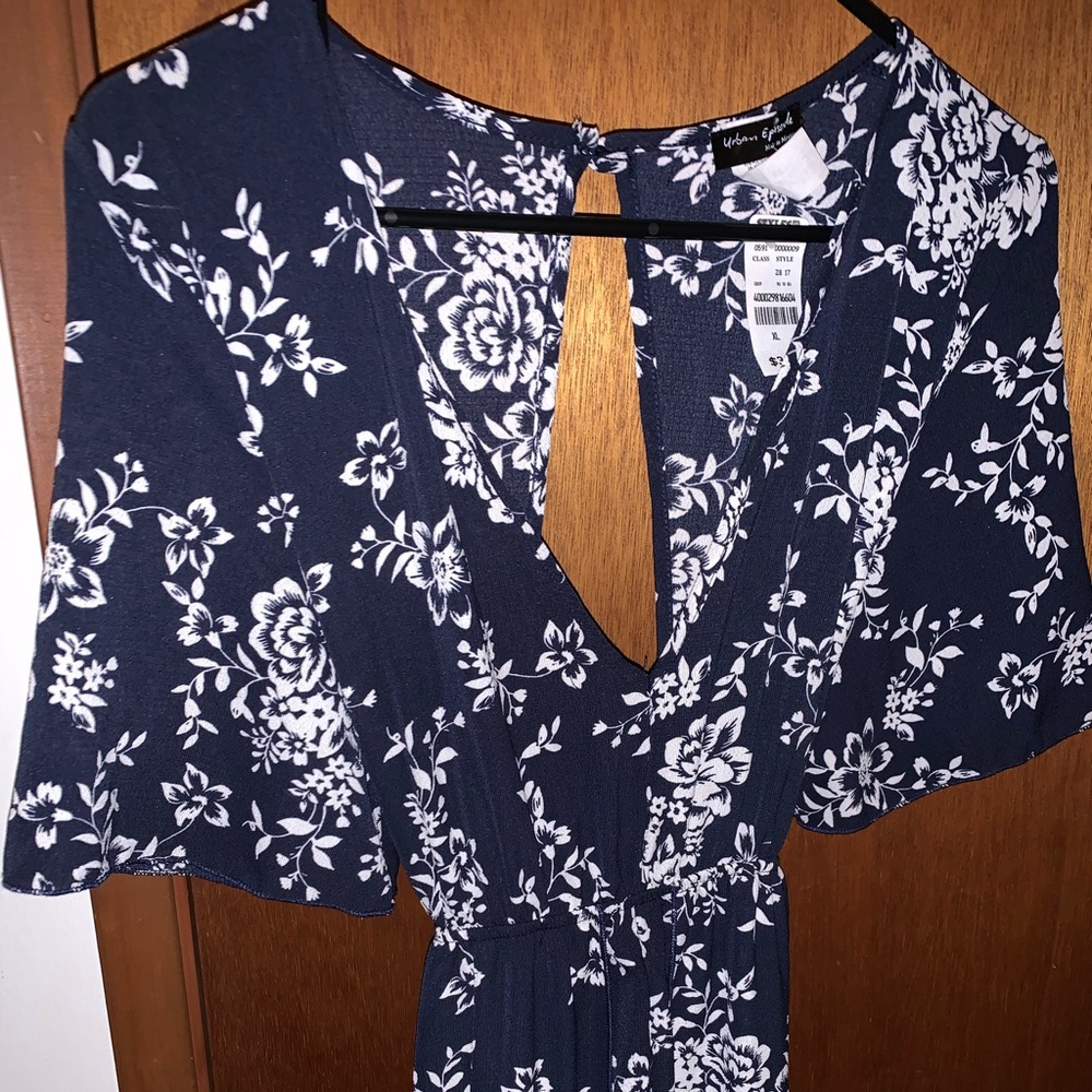 Maxi Split Floral Romper!